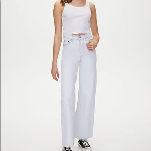 Levis Ribcage Wide Jeans - “Cold As Ice”